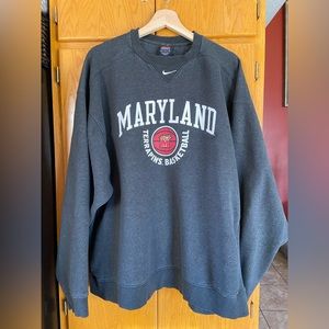 Nike Maryland Terrapins Crew Neck Sweatshirt
